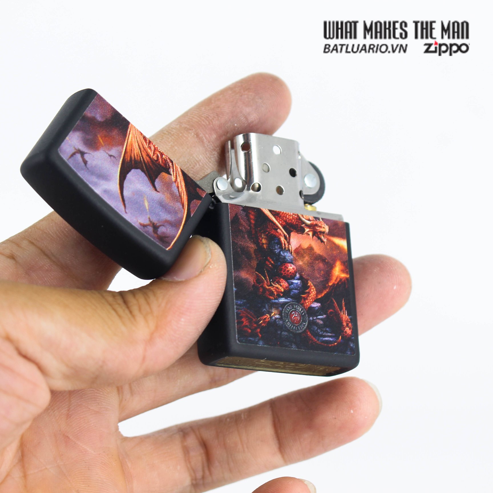 Bật Lửa Zippo 49097 – Zippo Anne Stokes Fire Breathing Dragon