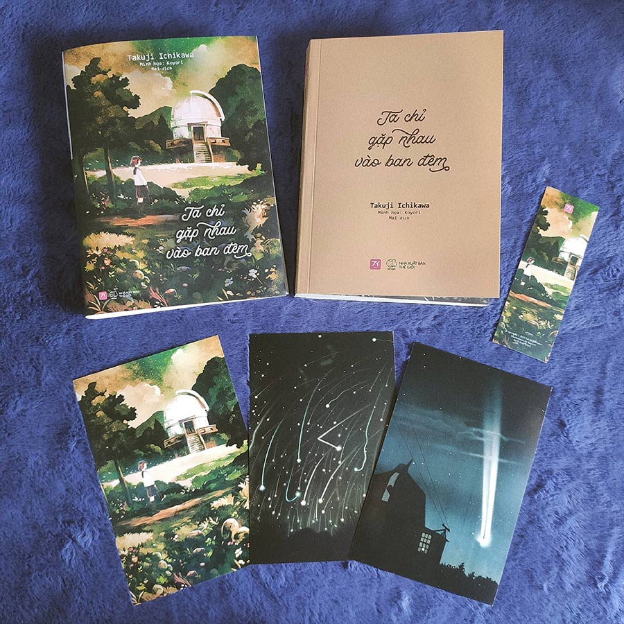 Ta Chỉ Gặp Nhau Vào Ban Đêm + 01 bookmark)