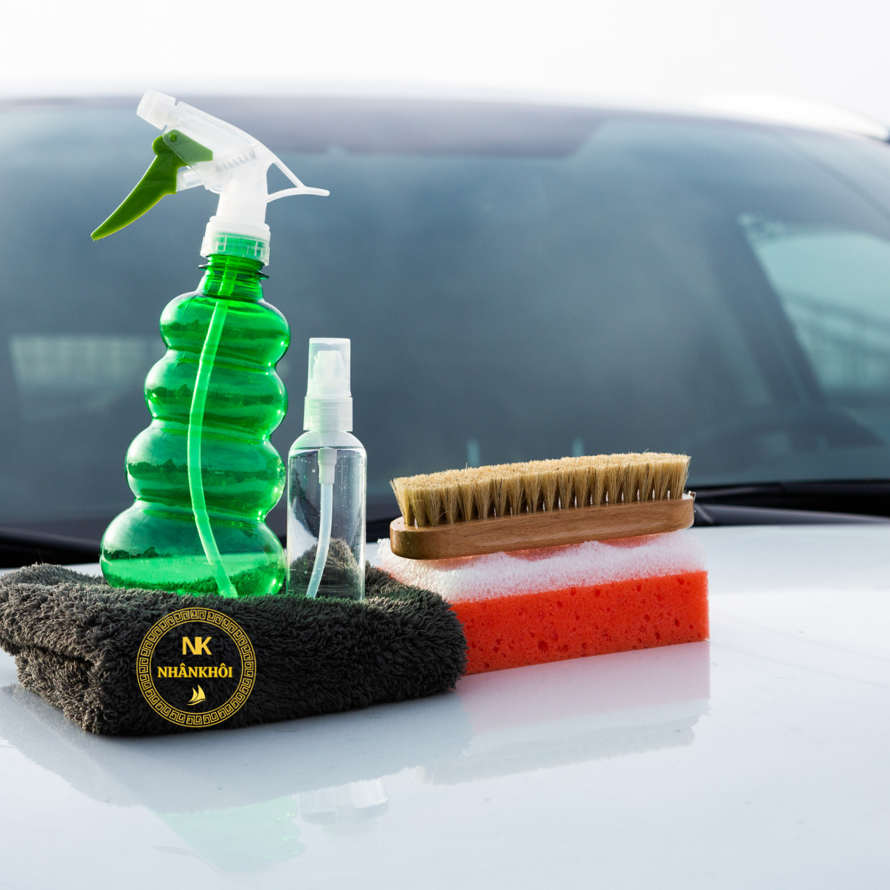Nước rửa kính - Dung dịch đổ kính Ô tô Xglass Nano, Cleaner loại 3,2 lít - Ekokemika