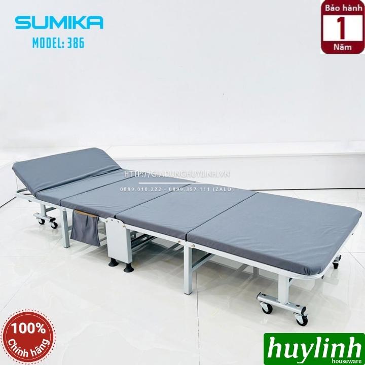 Giường gấp xếp khúc Sumika 386 - Tải trọng 300kg [190x70cm]