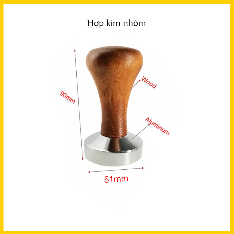 Tamper Nén Cà Phê Espresso 51 mm