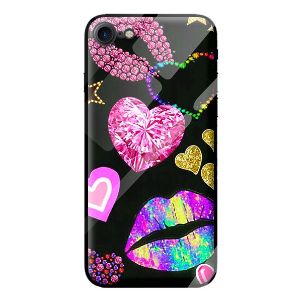 Ốp lưng kính cường lực cho iPhone 7 LOVE 4 - Hàng chính hãng