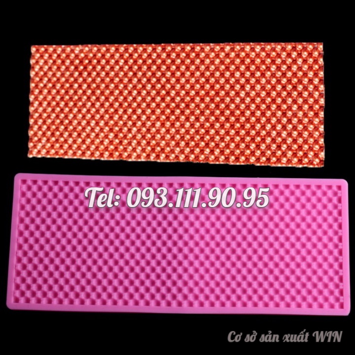 Khuôn silicon làm viền bánh, rau câu, fondant hình ngọc trai - Mã số 1455