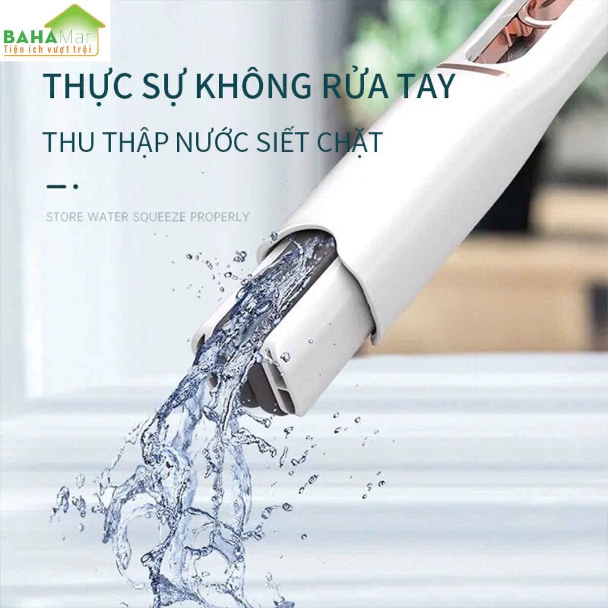 CÂY LAU MINI ĐA NĂNG VÀ THÔNG MINH TỰ VẮT GẤP GỌN SIÊU THẤM HÚT TIỆN DỤNG LAU DỌN "BAHAMAR" Làm sạch mạnh mẽ, có thể lau nhiều loại bề mặt : kính, đá, sàn nhà, sàn bếp, bàn vệ sinh, bàn học...