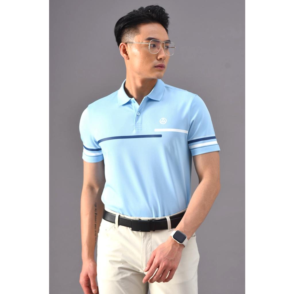 Áo Polo Nam Ngắn Tay AM SPORT1 PLM234 Có Cổ, Thấm Hút Mồ Hôi, Nhanh Khô, Co Giãn Tốt, Không Bai Xù