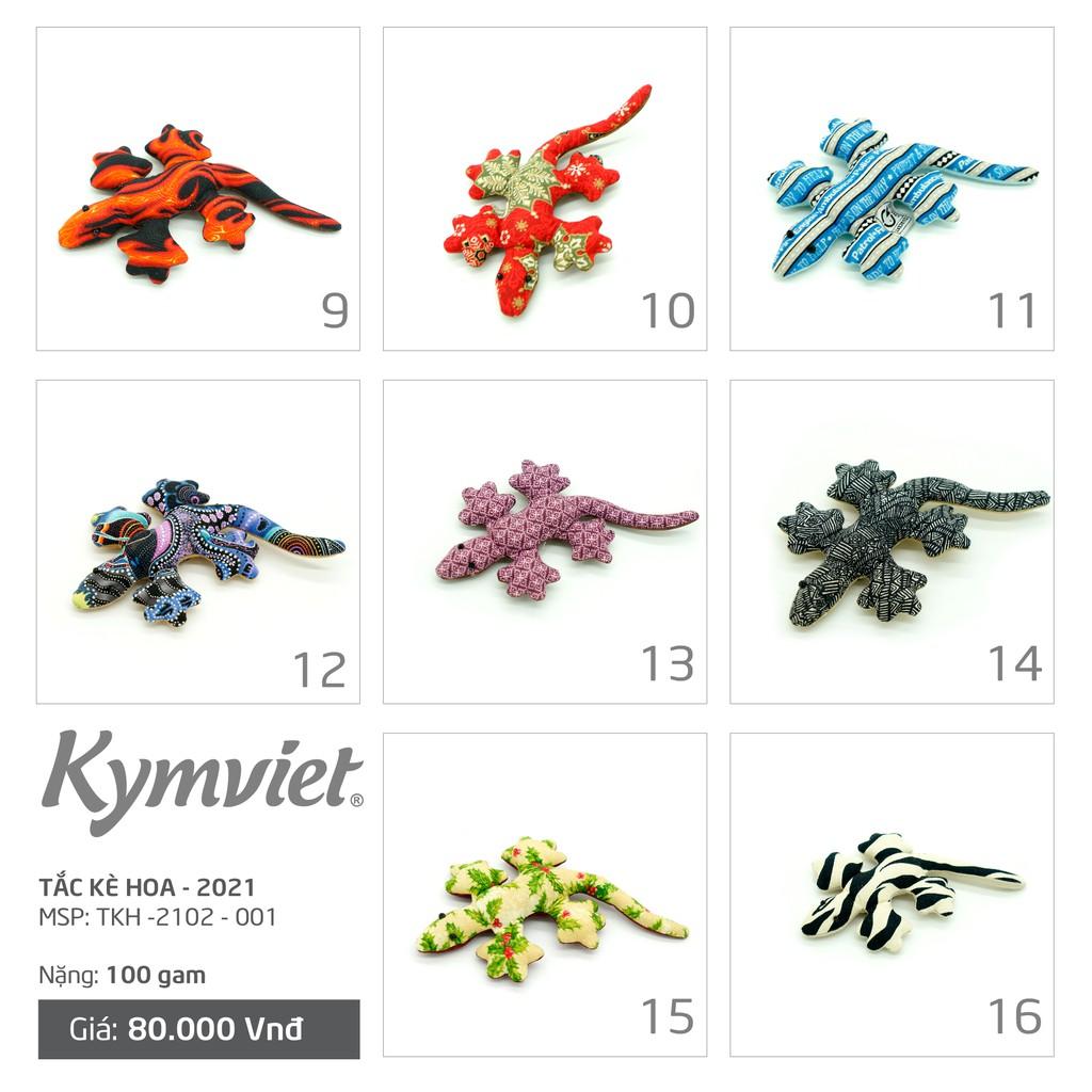 Đồ Chơi Nhồi Bông Hình Tắc Kè Hoa Kymviet 100% Handmade Cotton