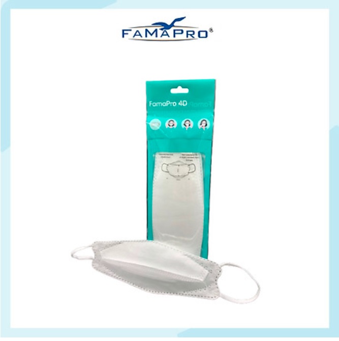 Khẩu Trang Y Tế Kháng Khuẩn Cao Cấp Famapro 4D/Kháng Virus, Lọc Khuẩn, Bụi 98%
