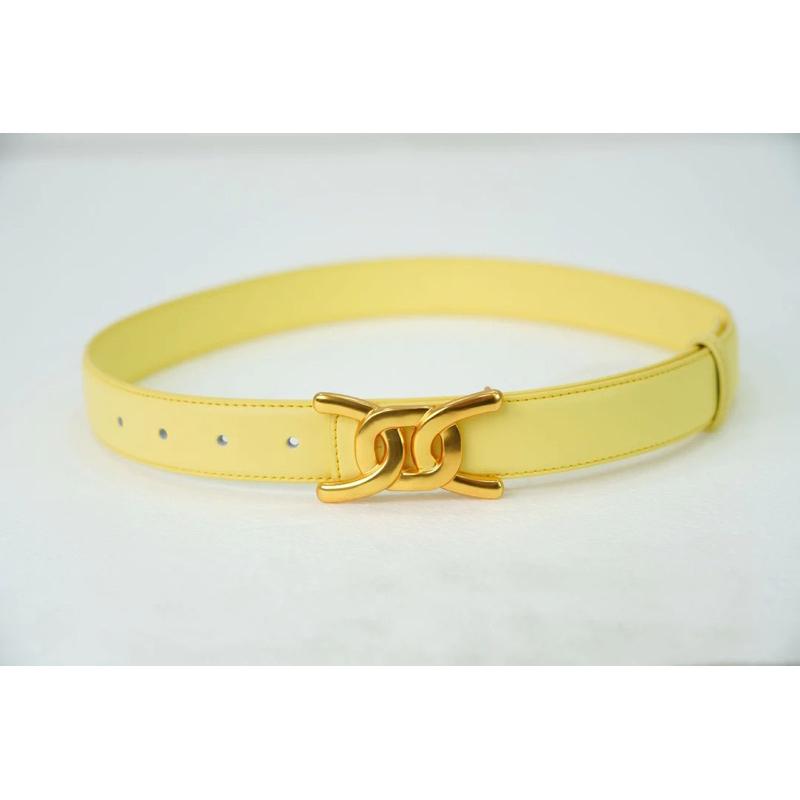 Thắt lưng nữ bản nhỏ 3CM mặt khoá đồng cao cấp, dây nịt nữ thời trang siêu sang chảnh -B11