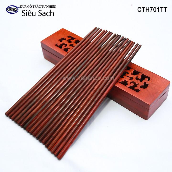 Đũa gỗ Trắc Việt Nam vân đẹp CTH701TT - gỗ Trắc tự nhiên không chất độc hại