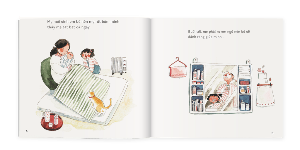 Sách Ehon Chúng Mình Lớn Rồi