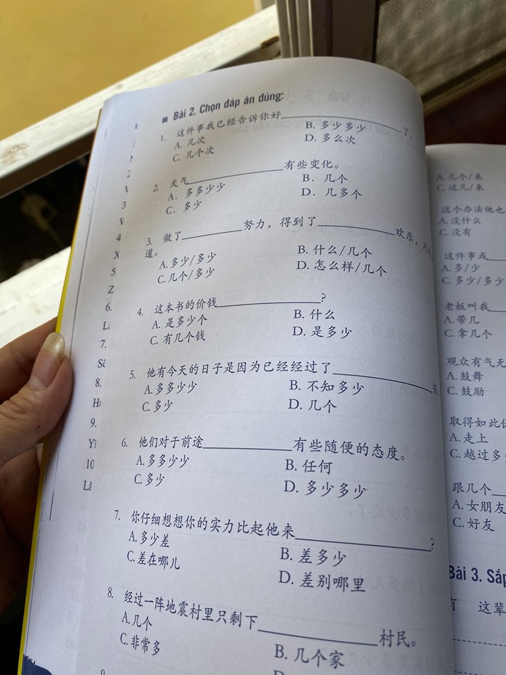 Bài tập củng cố ngữ pháp HSK cấu trúc giao tiếp &amp; luyện viết HSK4-5 (Sách song ngữ Trung Việt có phiên âm) + DVD quà tặng