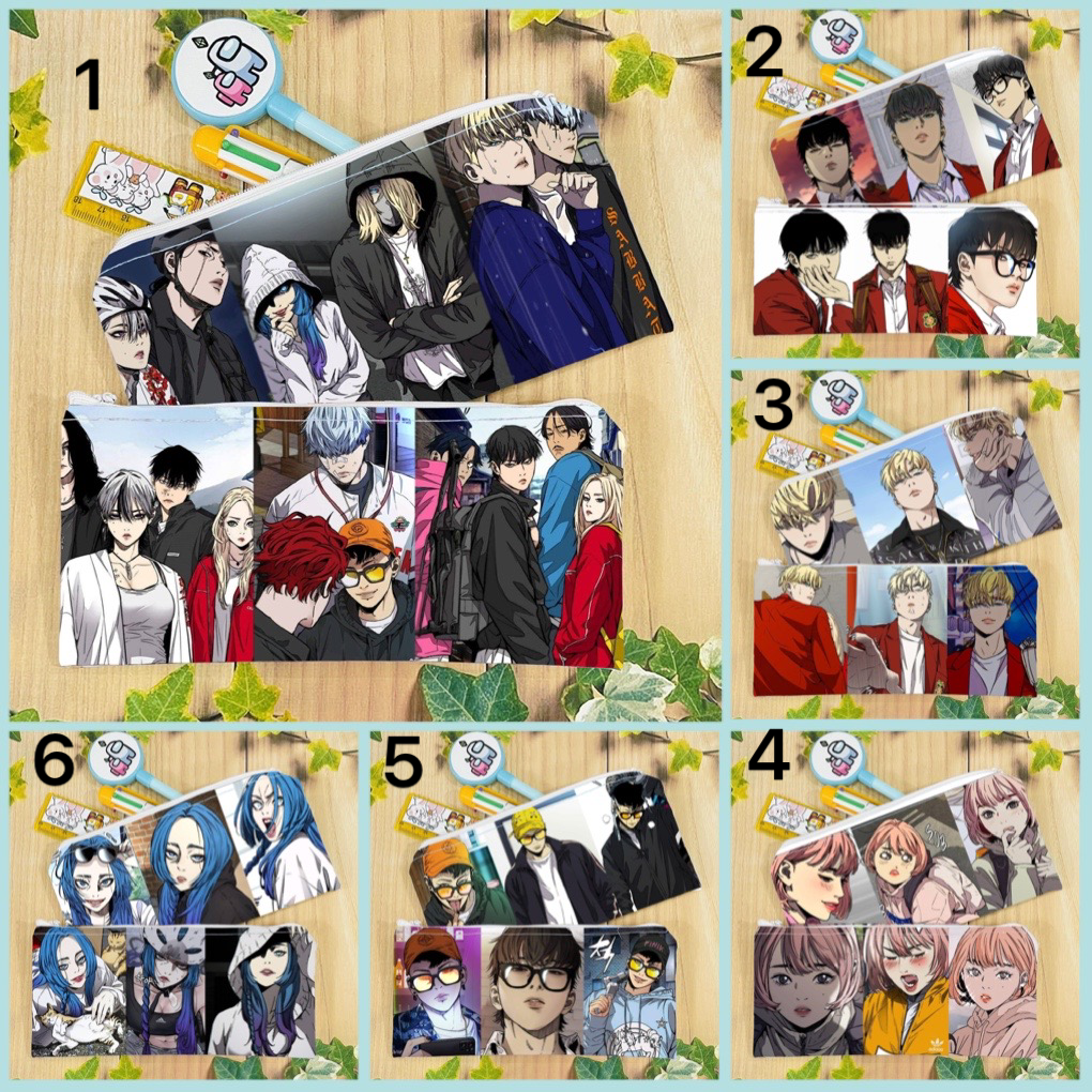 Hộp bút owen knight bl /ví bút  bóp viết anime owen knight