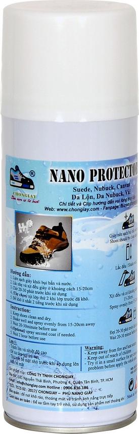 Bình Xịt Phủ Nano Chống Thấm Cho Giày (400ml)