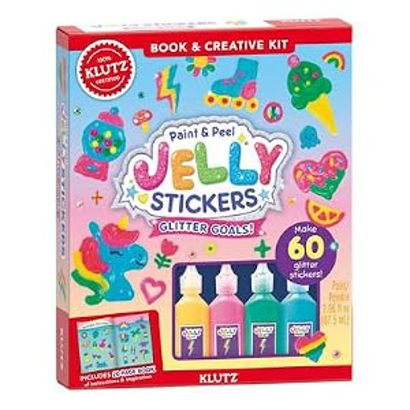 Sách Klutz Glitter Jelly Stickers