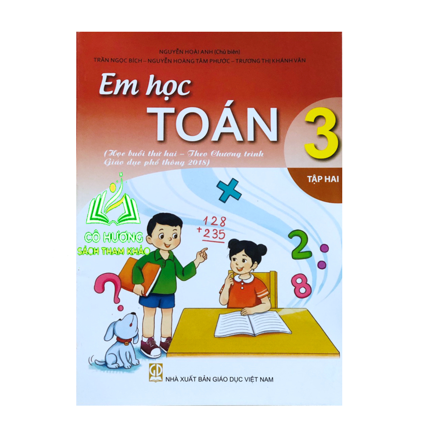 Sách - Combo Em Học Toán và Tiếng Việt 3 tập 1+2 - ĐN