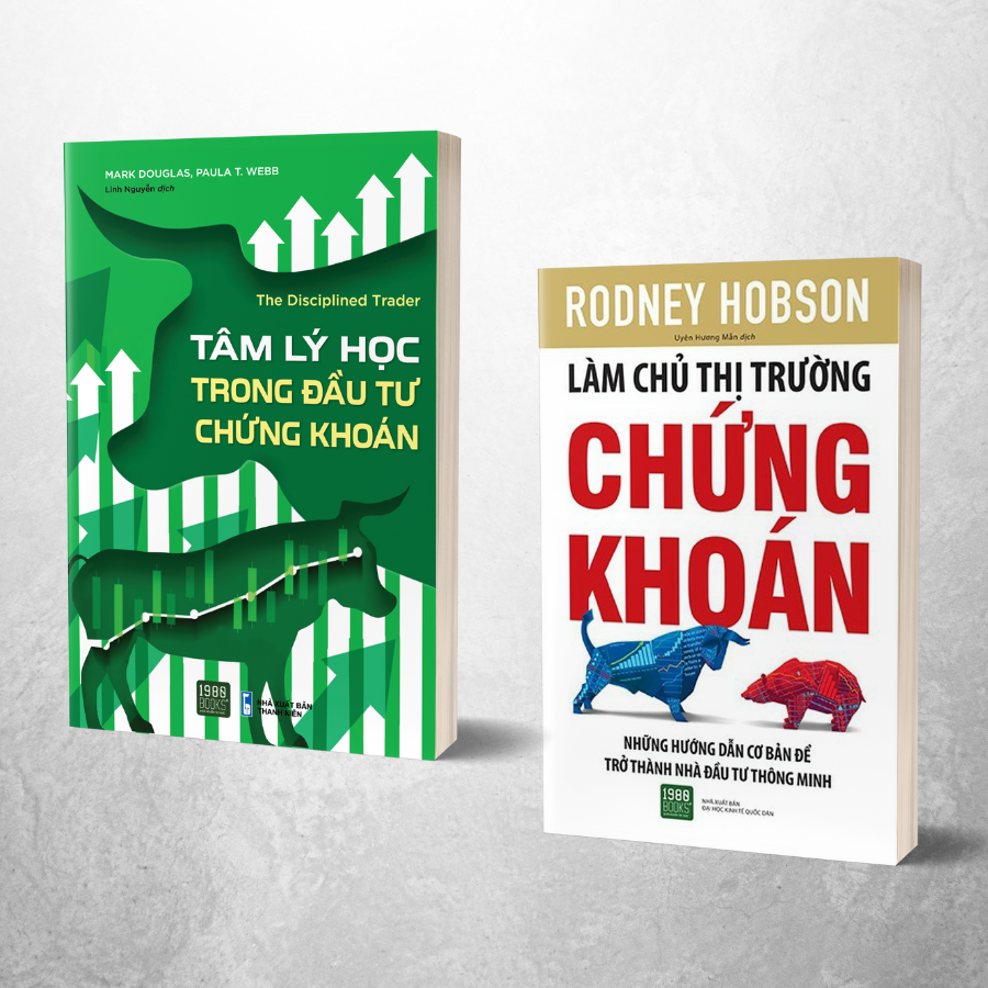 Combo bí quyết đầu tư chứng khoán khôn ngoan: (Tâm lý học trong đầu tư chứng khoán + Làm chủ thị trường chứng khoán)