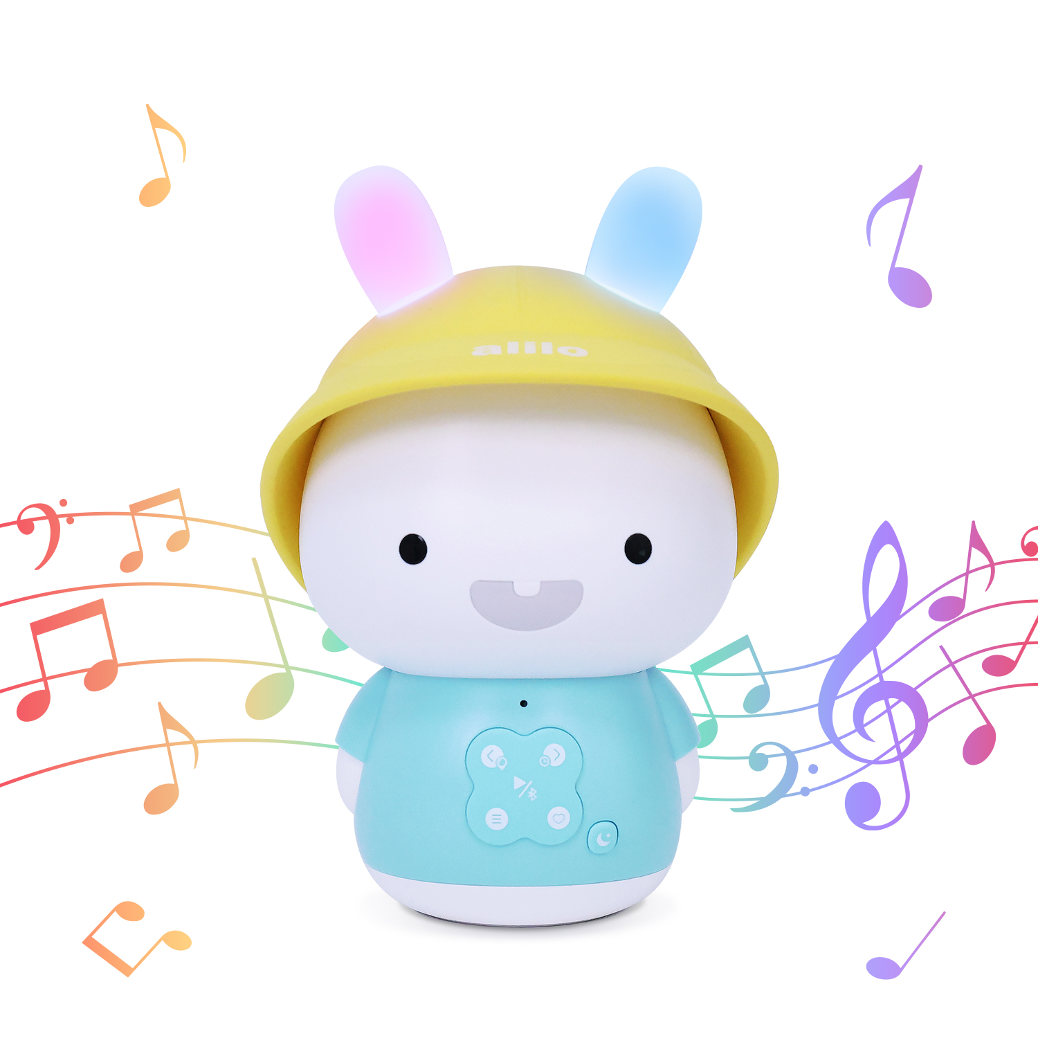 Đồ chơi phát nhạc - kể chuyện cho bé Alilo G9S+ Baby Bunny - Kết nối Bluetooth - Thẻ nhớ TF 8 GB- Đồ chơi giáo dục thông minh - Hàng chính hãng