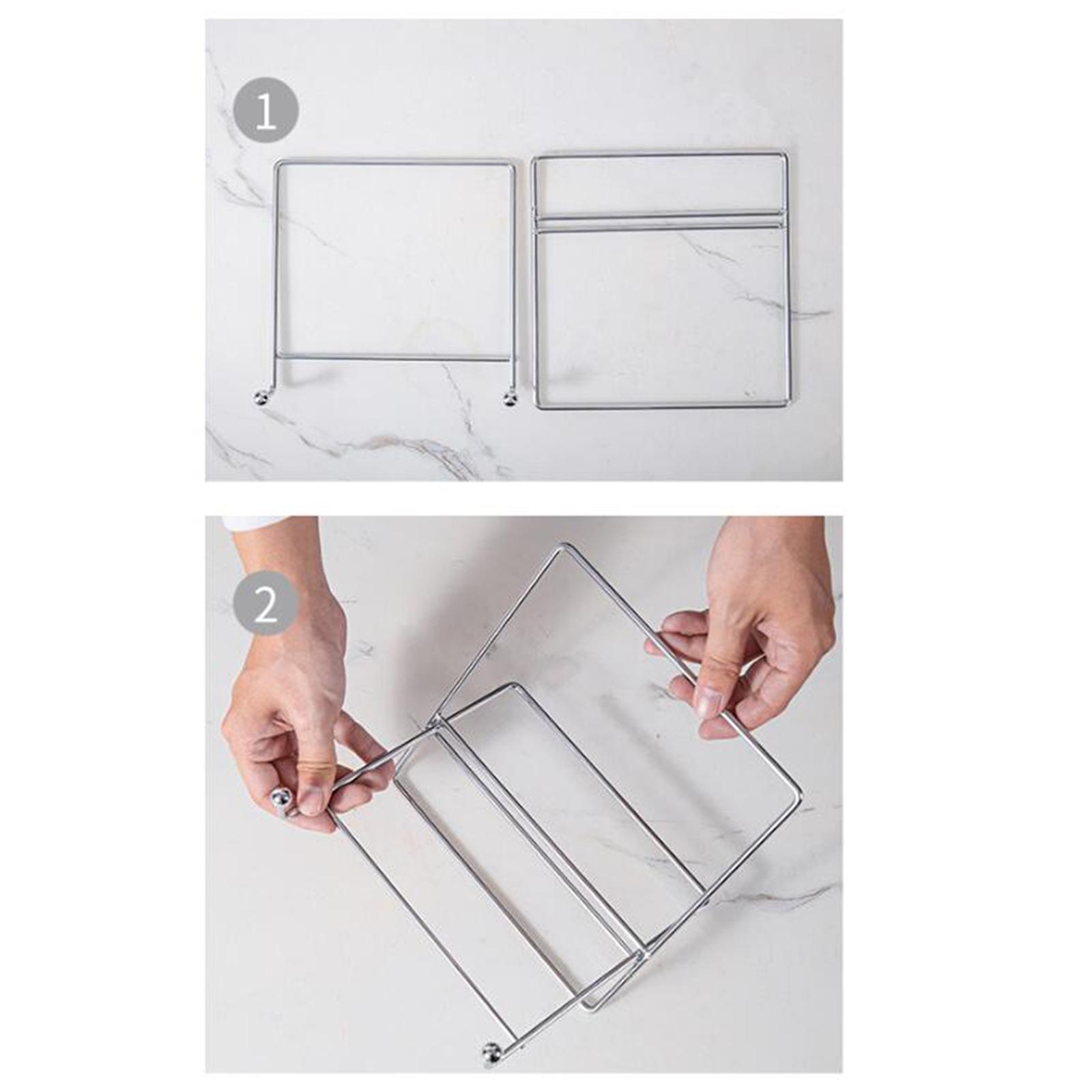 Metal Stand Lazy Bed  Desktop Multipurpose Foldable Creative Storage Rack Tablet Holder Cradle Tablet Bracket for Phone