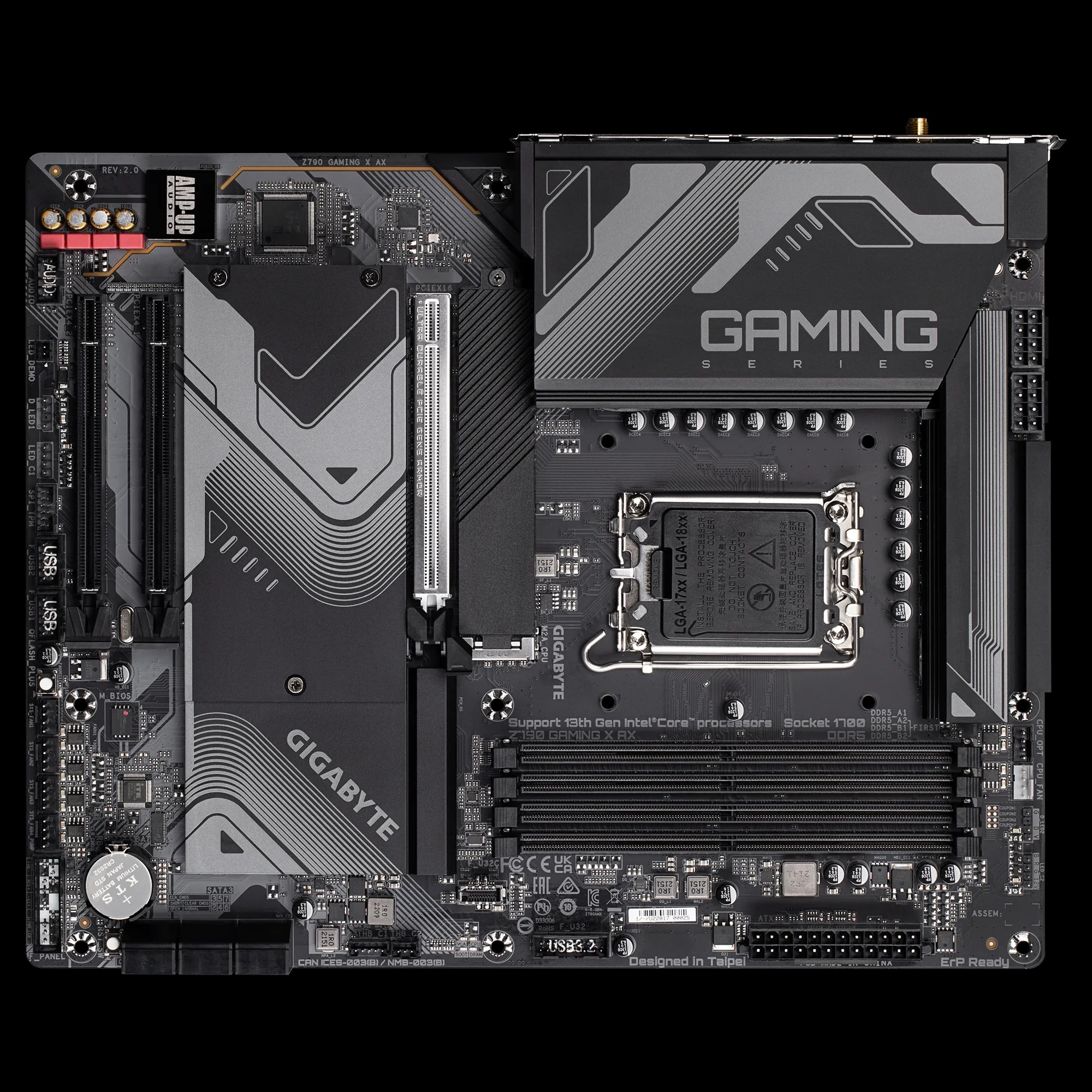 Mainboard Gigabyte Z790 GAMING X AX Socket LGA1700 - Hàng Chính Hãng
