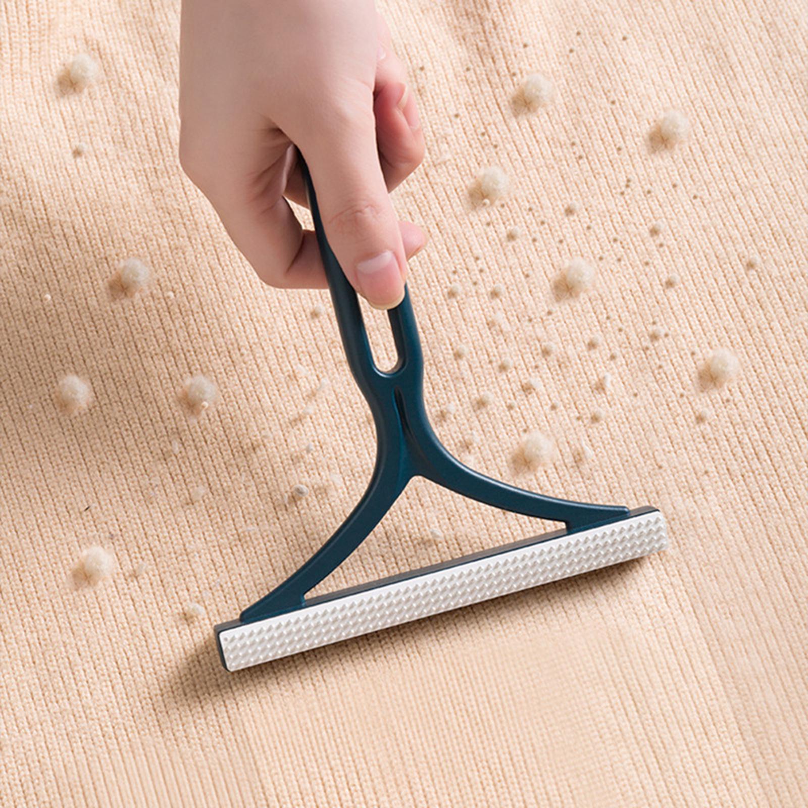 Manual Portable Fabric Shaver,Carpet Lint Scraper for Furniture Pet Hair Removal Reusable Fuzz Lint Remover Brush for Clothes Couch