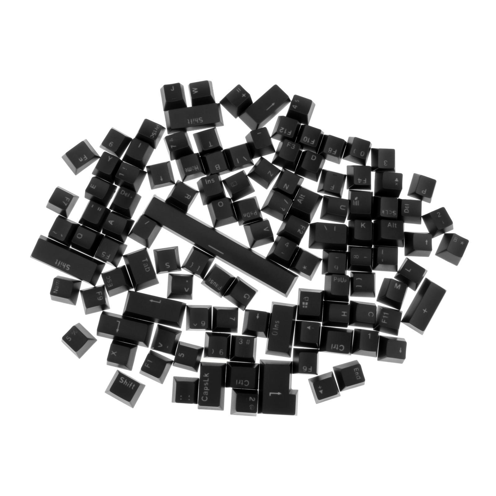 2 Set 108Pcs/Set ABS Colorful Keycaps for Mechanical Keyboard