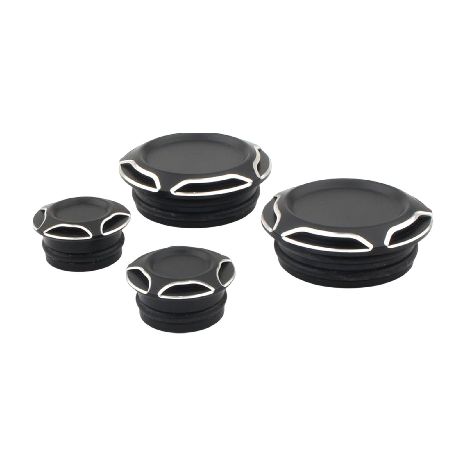 4Pcs Motorcycle Frame Hole Caps Protective Plug for 400 800