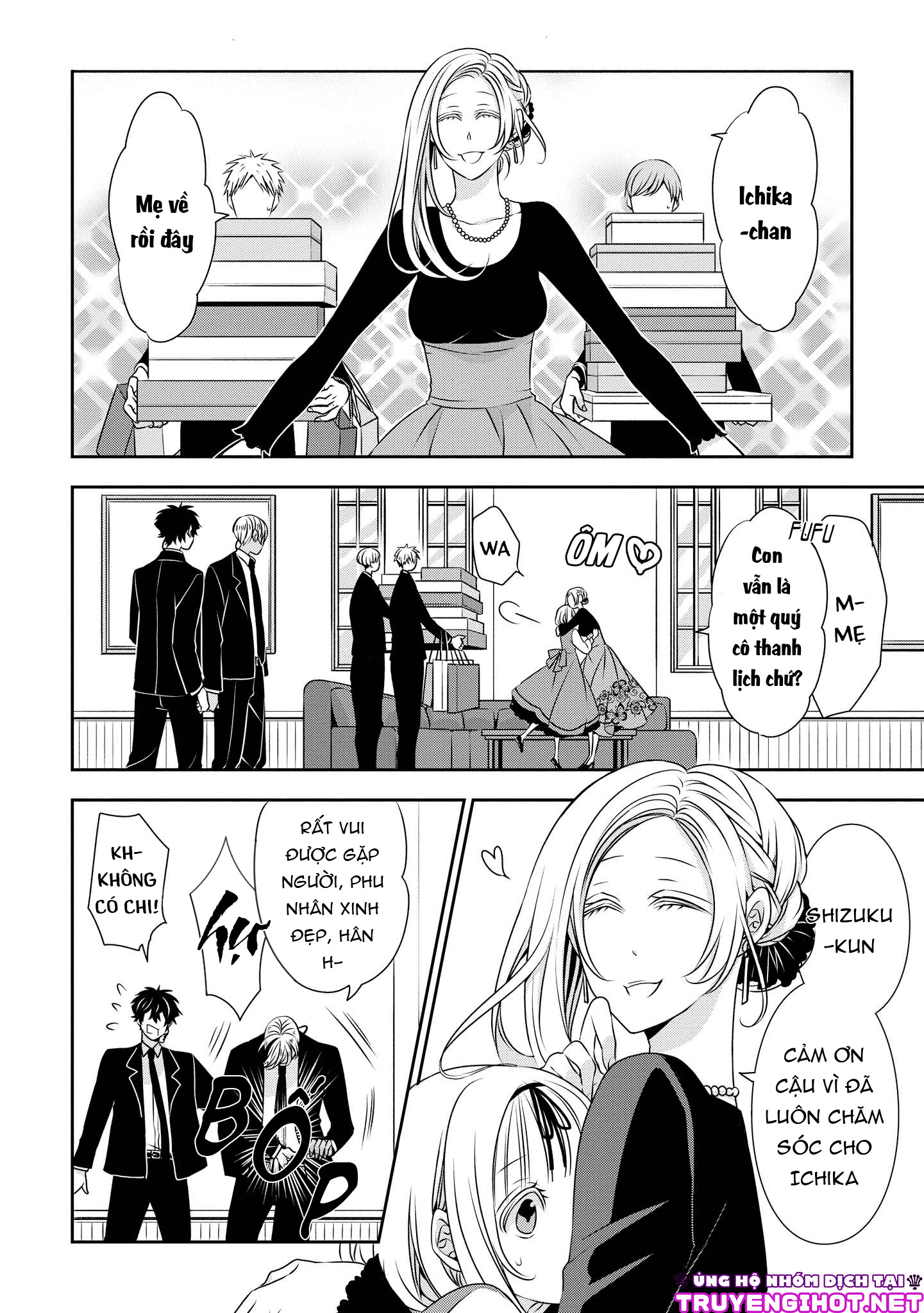 Ojou-sama ga Mamorasete Kurenai chapter 9 - Trang 2