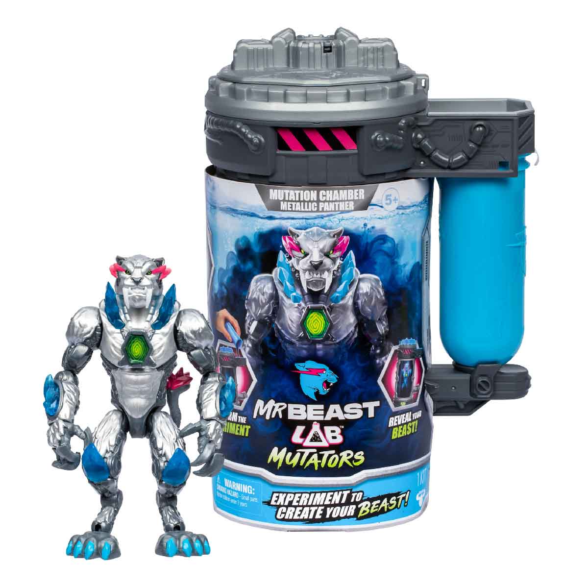 Đồ Chơi Buồng Đột Biến Quái Thú Báo Ánh Kim MRBEAST LAB 24718