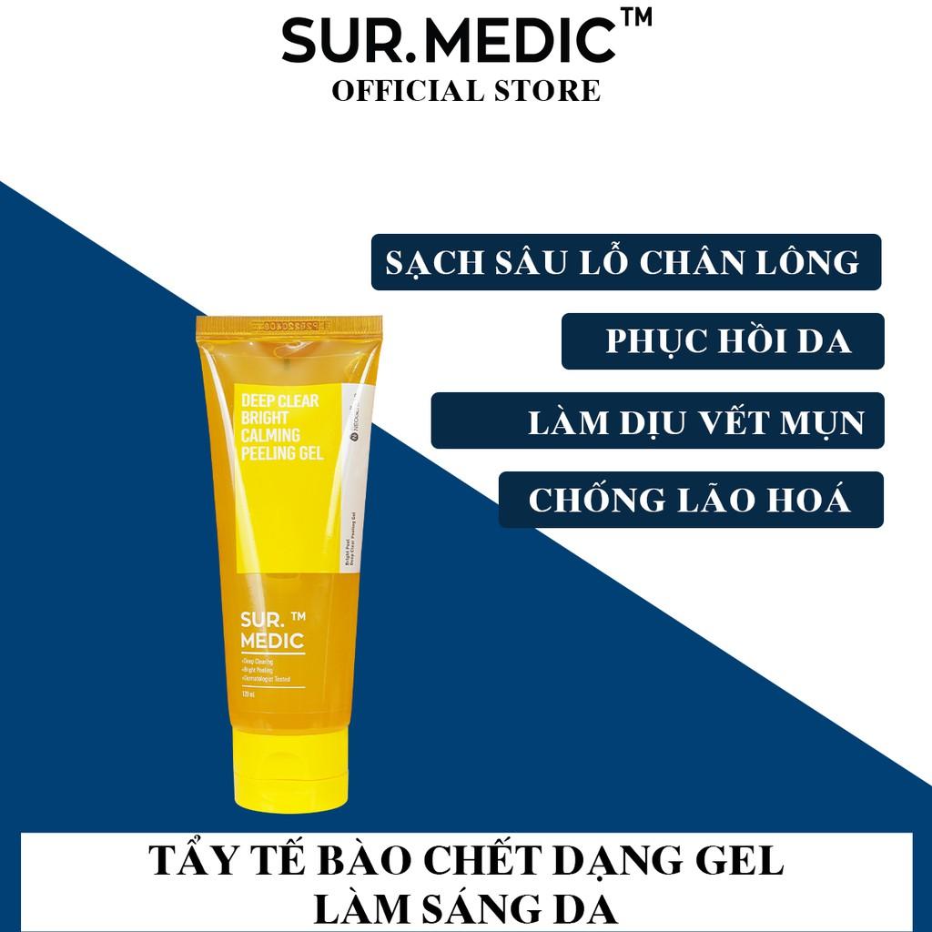 Tẩy Tế Bào Chết SURMEDIC Deep Clear Bright Calming Peeling Gel Làm Sáng Da 120ml