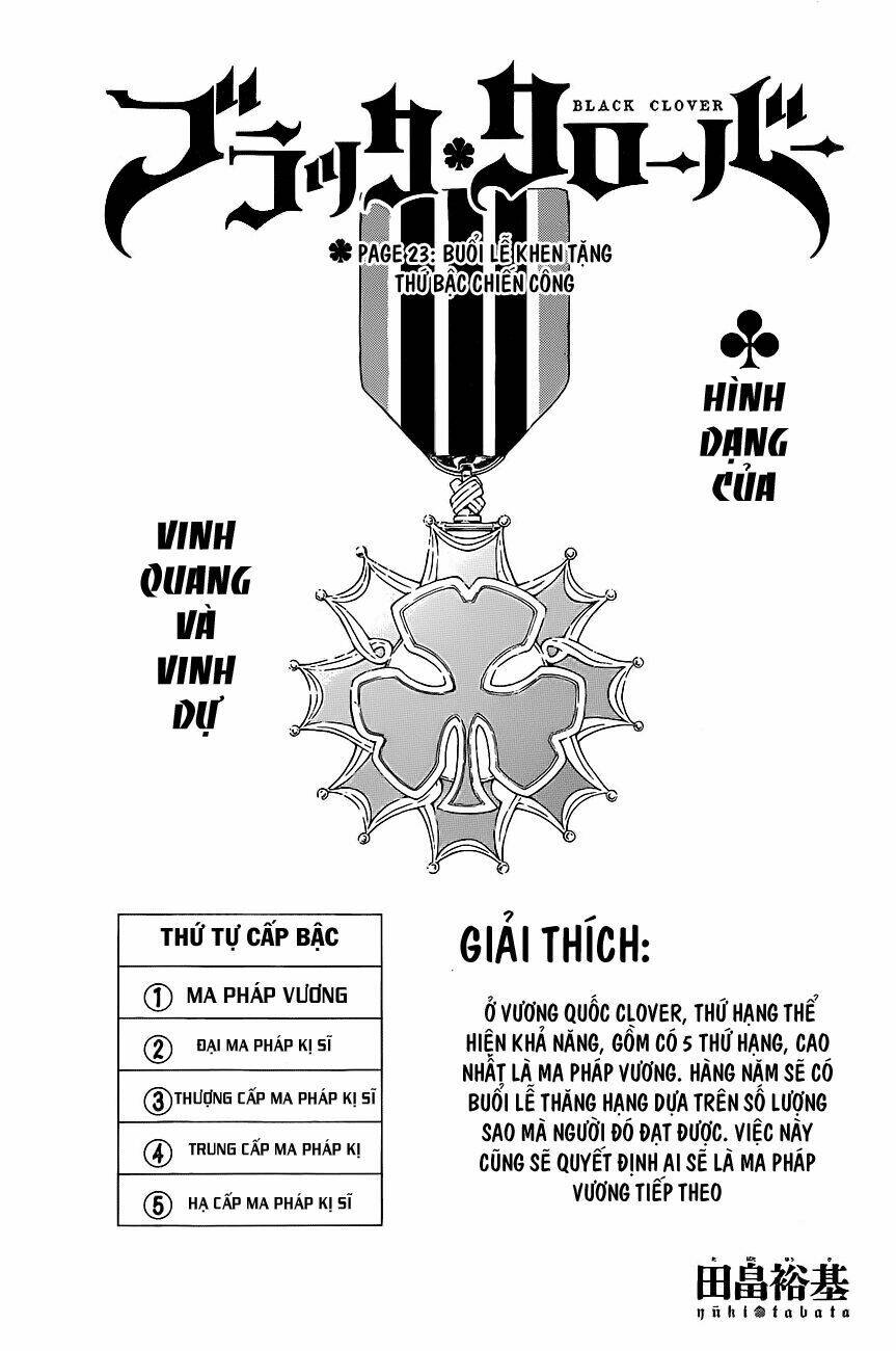 black clover - pháp sư không phép thuật chapter 23 1