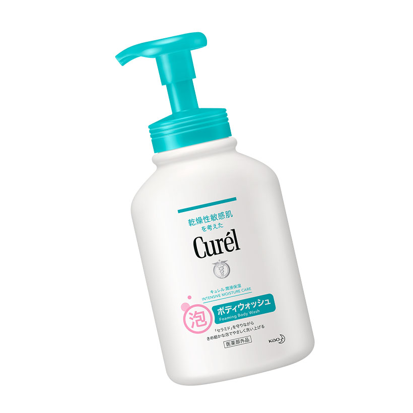 Sữa tắm toàn thân cấp ẩm chuyên sâu dạng bọt Curel 480 ml