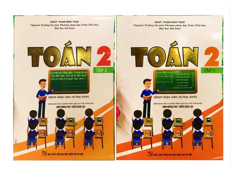 Sách - Combo Toán 2 - Sách giáo viên và học sinh