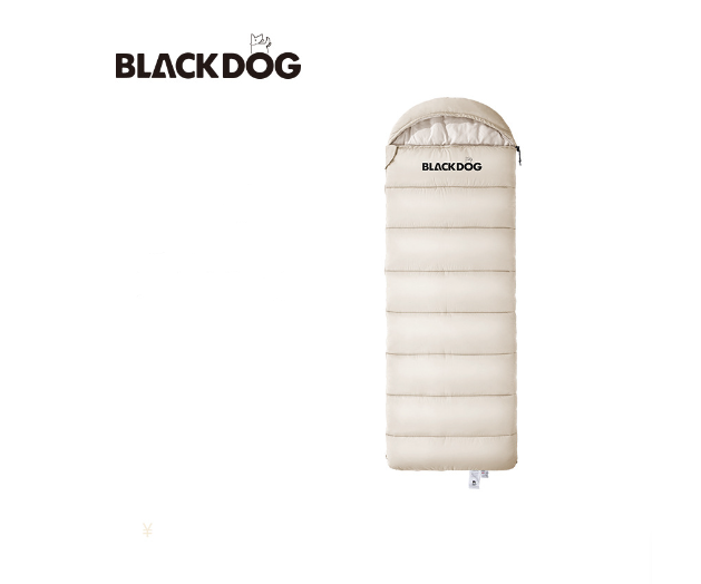 Túi ngủ cotton cắm trại dã ngoại có mũ trùm đầu Blackdog BD-SD001