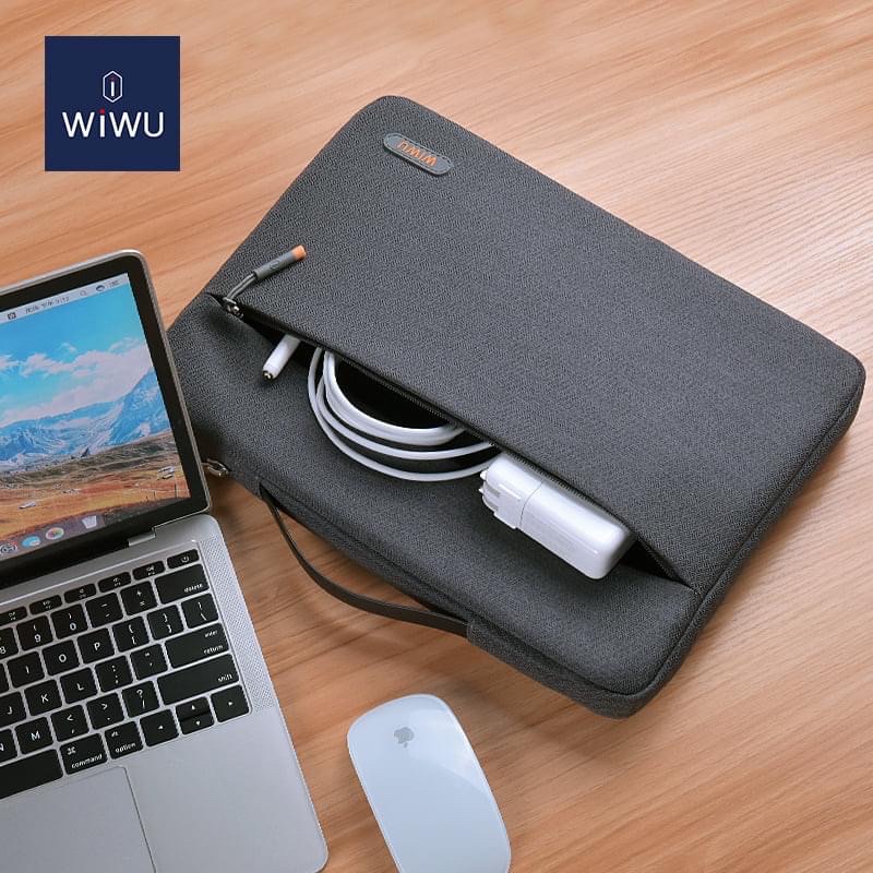 Túi Chống Sốc Wiwu Pilot Laptop Sleeve Dành Cho Laptop, Ultrabook Chất Liệu Vải Sợi Nylon Cao Cấp - Hàng Chính Hãng