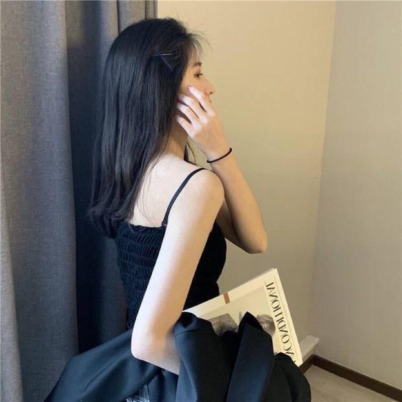 Áo 2 dây, áo quây chun ngực