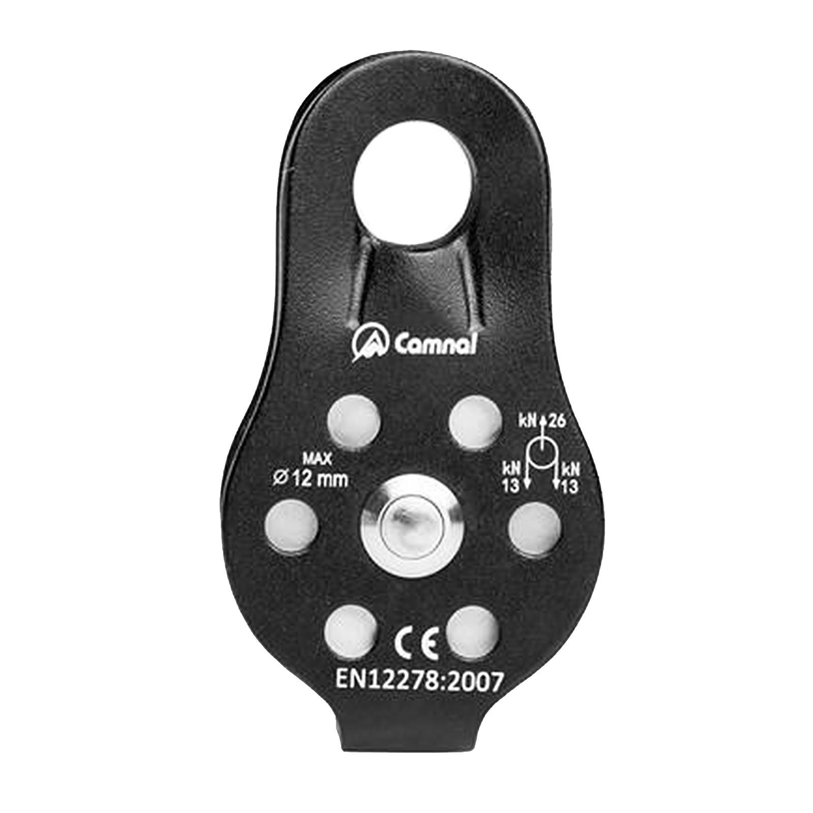 Outdoor Caving Lifting Rock Climbing Fixed Rope Pulley Equipment 26KN;