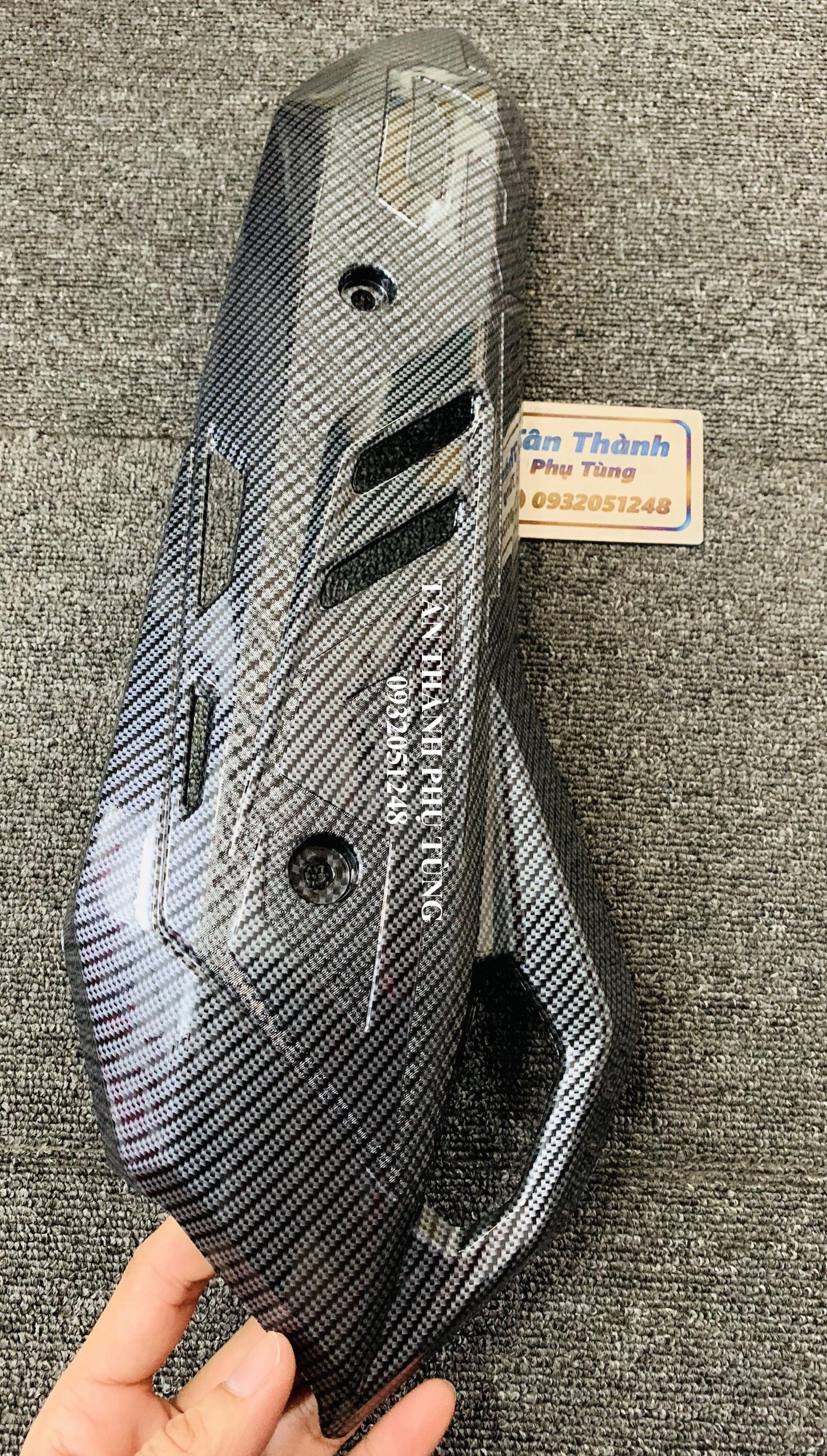 Ốp Pô dành cho Air Blade 2021-2021 Carbon