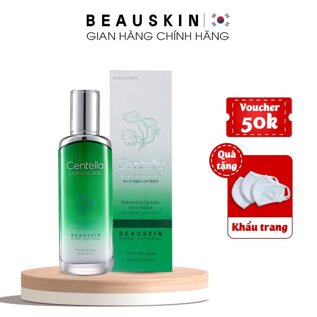 Nước Hoa Hồng BEAUSKIN Centella Cica Chiết Xuất Rau Má Cung Cấp Dưỡng Ẩm, Trắng Da Dung Tích 120ml