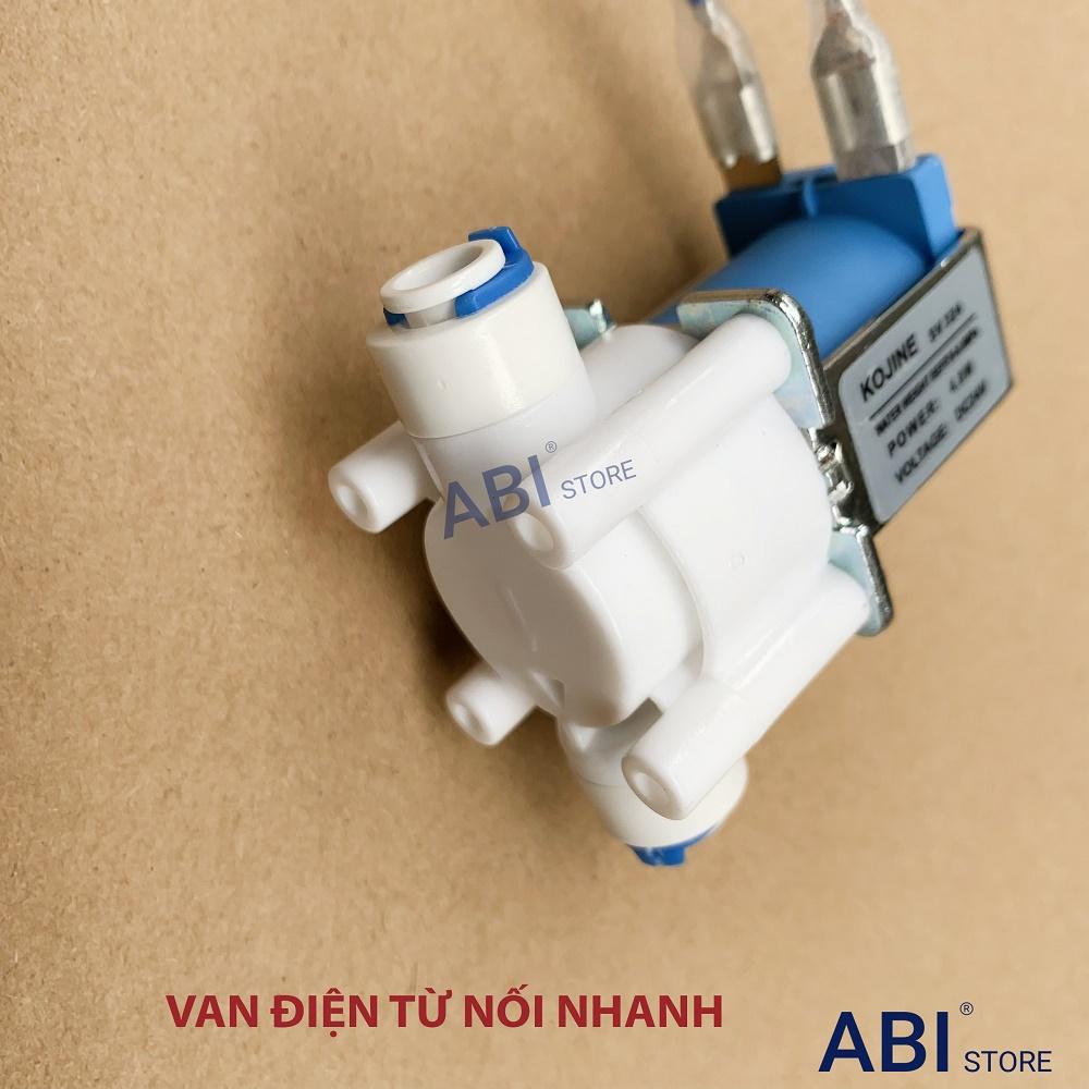 Van điện từ nối nhanh máy lọc nước RO, van từ 24V loại tốt