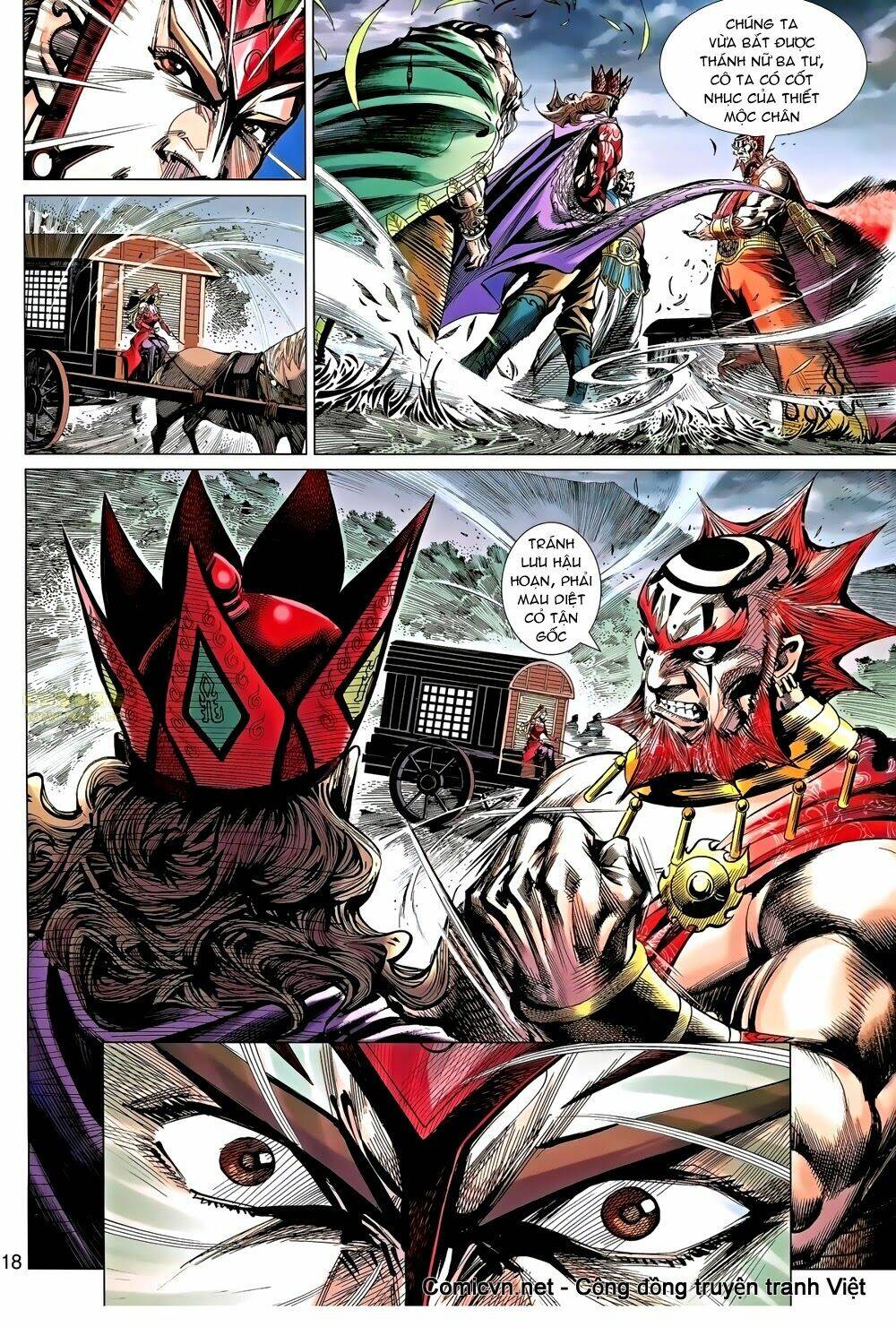 thiên tử truyền kỳ 8 - thương thiên bá hoàng chapter 42 18