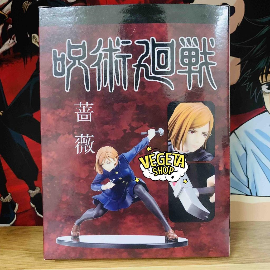 Mô hình Nobara Kugisaki - Mô hình Jujutsu Kaisen - Chú thuật hồi chiến - Nobara - Kích thước 17cm - Fullbox