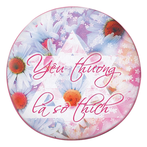 Gối tròn Yêu thương là sở thích - GOGI006