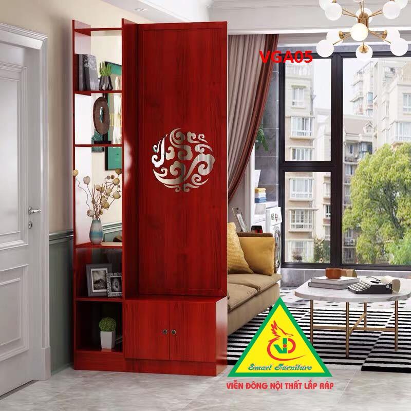 KỆ VÁCH NGĂN PHÒNG KHÁCH , NHÀ BẾP  VGA05 - Nội thất lắp ráp Viendong Adv