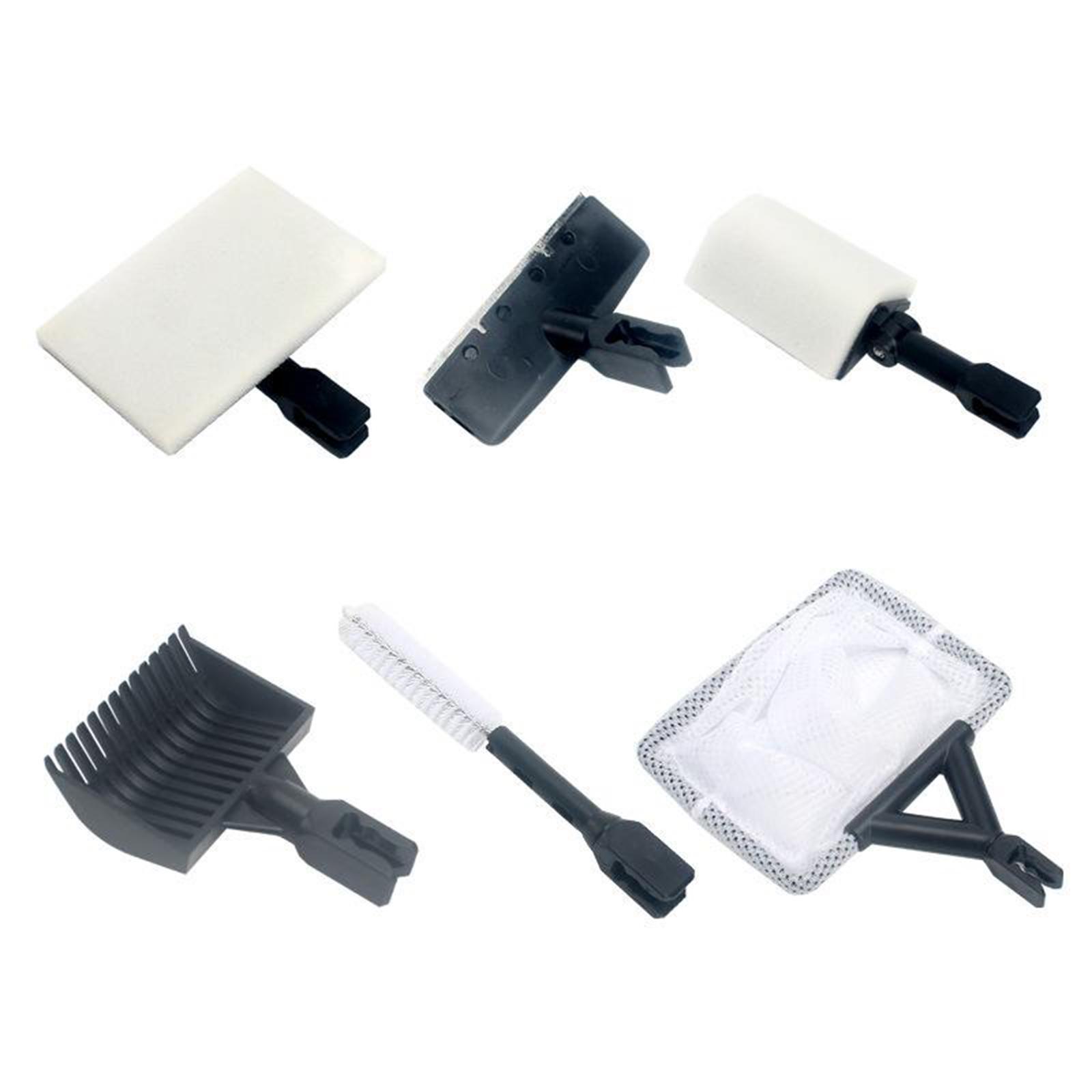 6 in 1 Aquarium Fishing Tank Cleaning Tool Set Cleaner Non Telescopic