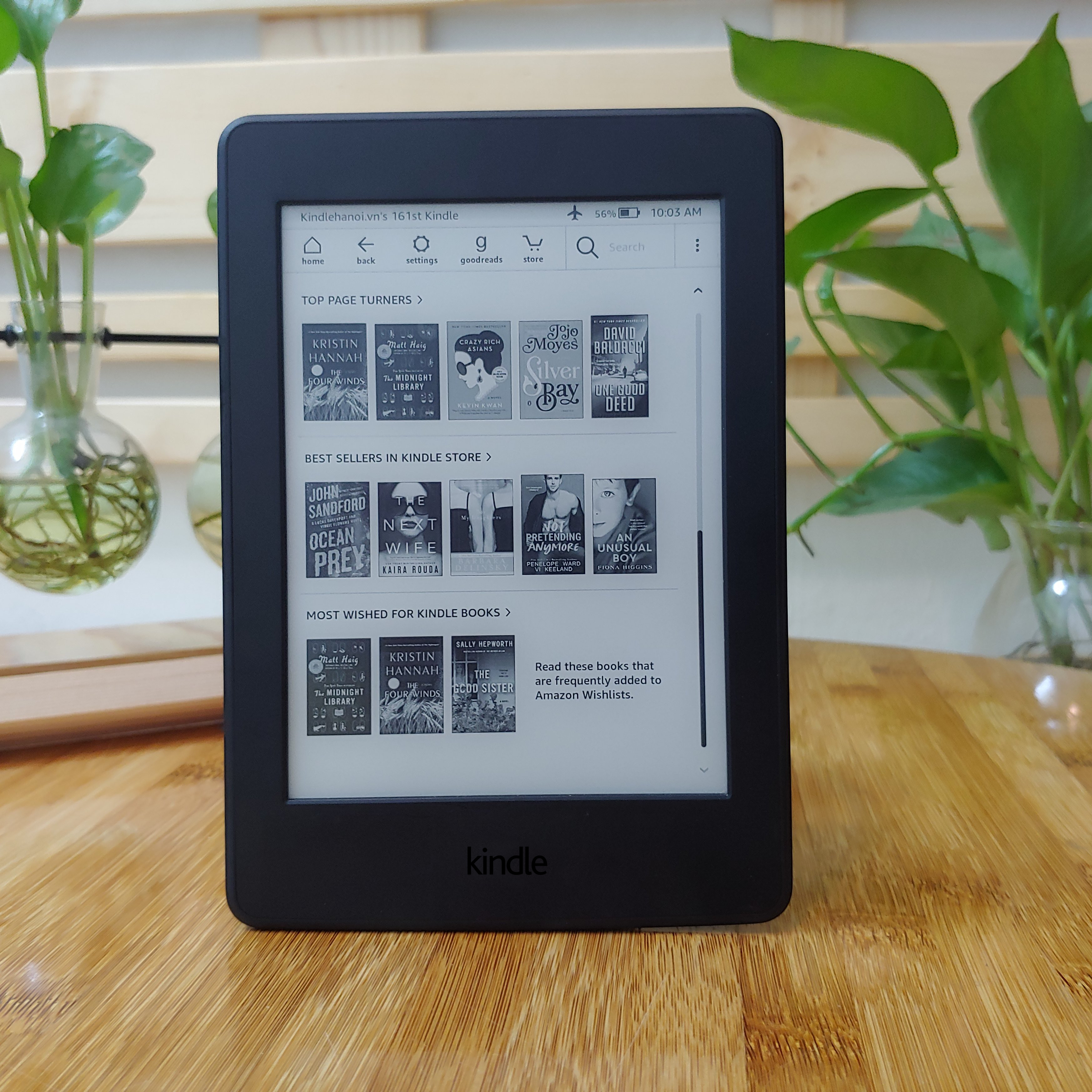 Máy đọc sách Kindle Paperwhite 3 (7th) - Hàng nhập khẩu