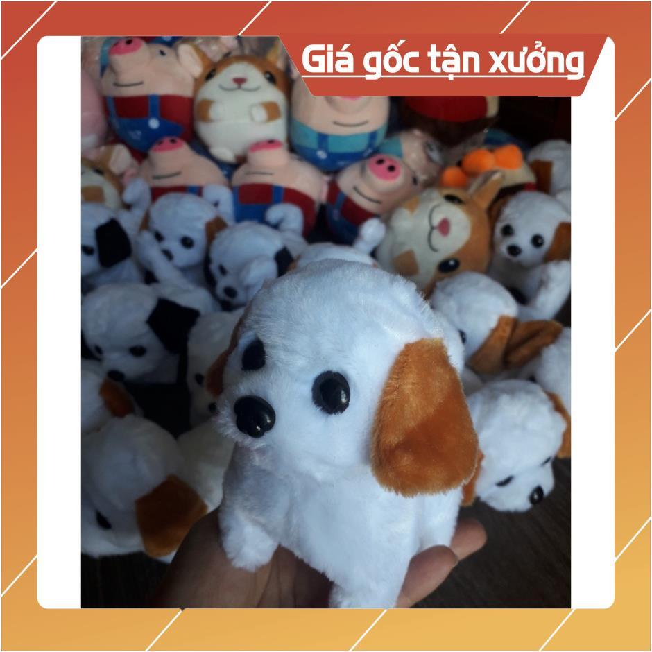 Đồ chơi Chó bông biết đi, biết kêu bibi, biết vẫy đuôi siêu cute giúp bé thân gần gũi với con vật