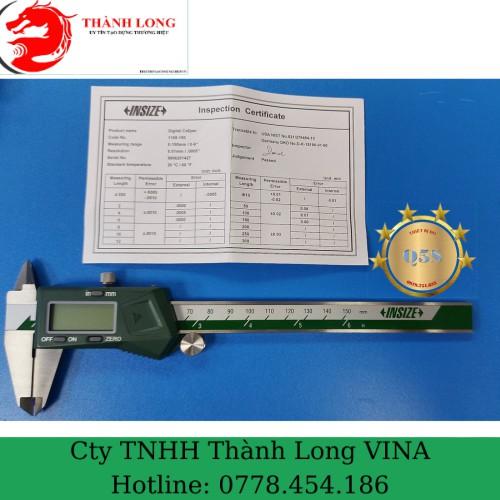 Insize 1108-150 thước cặp, thước kẹp điện tử 150 mm
