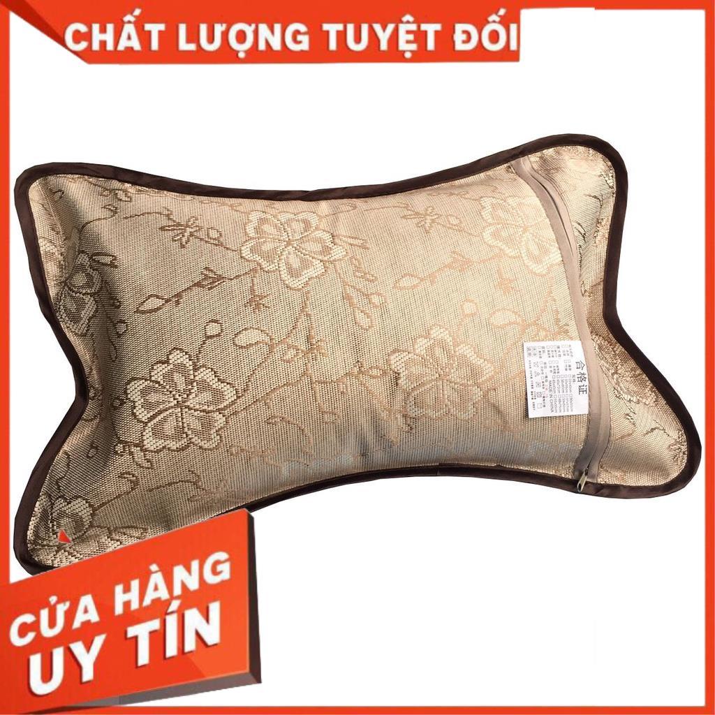 Gối trúc mây, gối đan giả mây cao cấp điều hoà thoáng khí