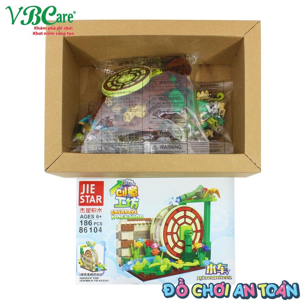 Đồ chơi xếp hình 186 miếng VBC-86104