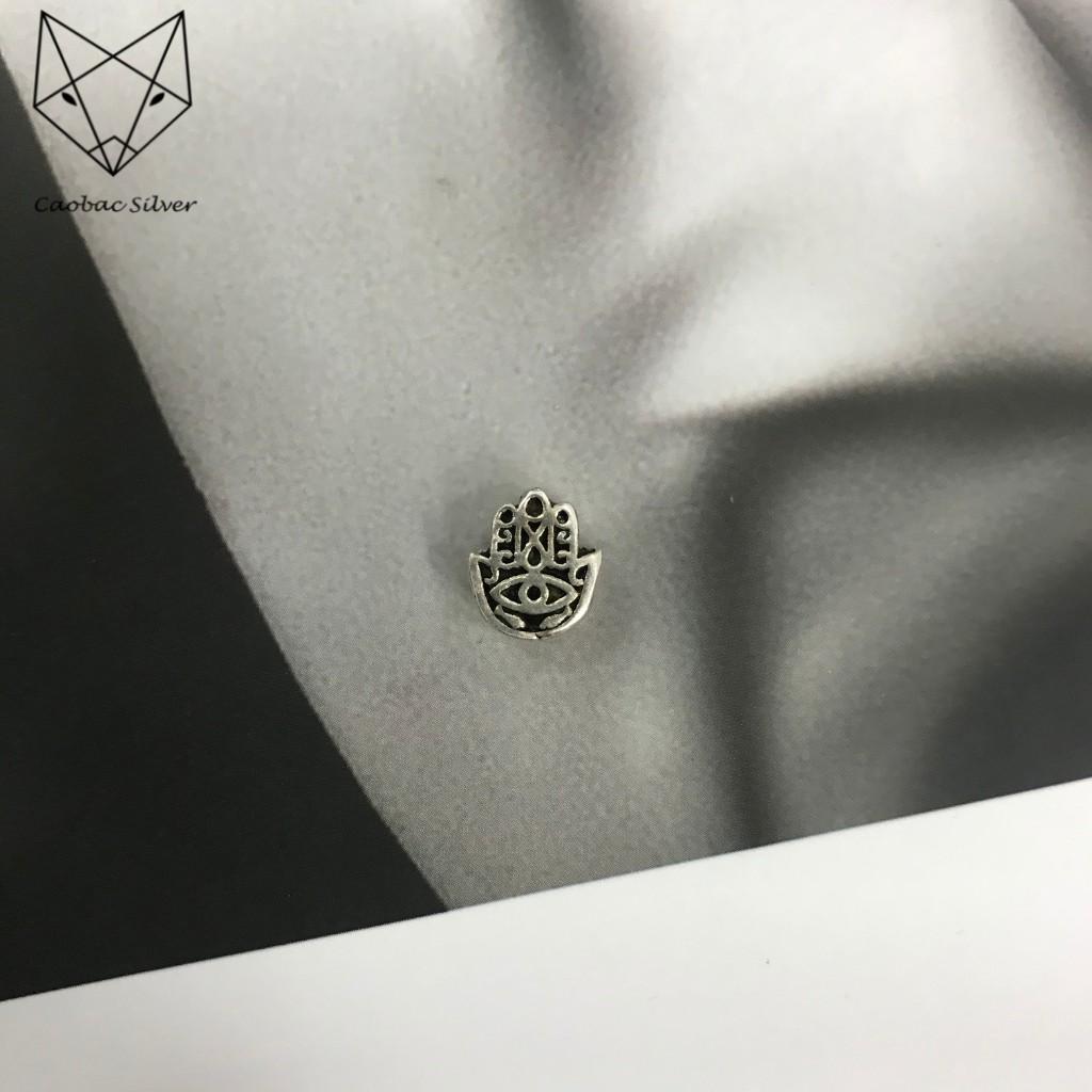 Charm Bàn Tay Bạc Thái CaoBac Silver Mix Lắc Tay Lắc Chân Dây Chuyền Tm174